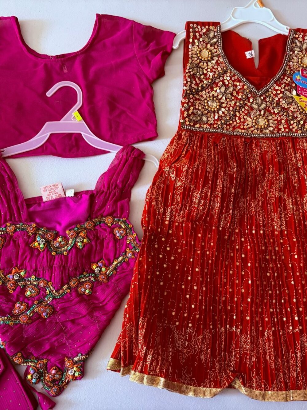 NWT TWO Bright Spring Dresses - young girls